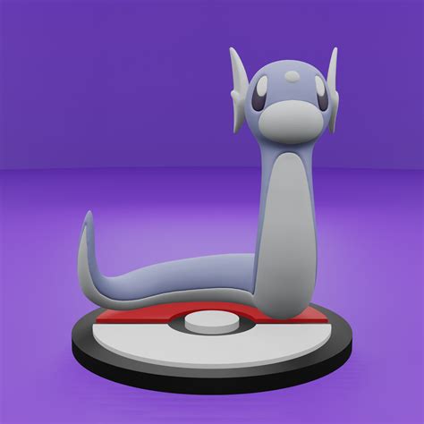 Stl File Pokemon No 147 Dratini 🐉 ・3d Printer Model To Download・cults