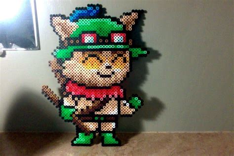 Teemo By TheUtmostUlrich On DeviantArt Perler Bead Art Bead Art