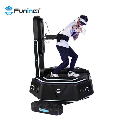 360 Degree VR Treadmill Simulator Virtual Reality Theme Park Equipment ...