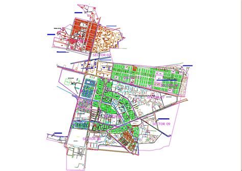 Plano Catastral Tuman En AutoCAD Descargar CAD Gratis 4 92 MB