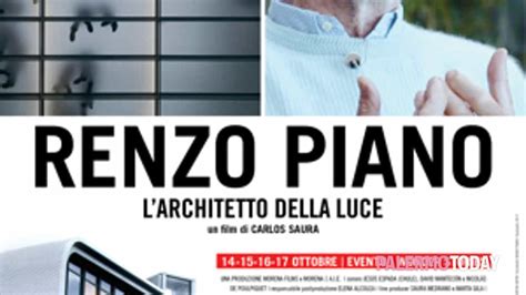 Renzo Piano L Architetto Della Luce Il Documentario Di Carlos Saura