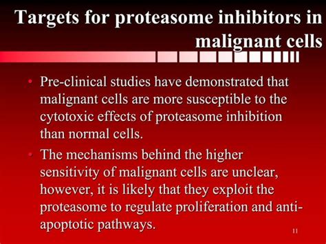 Proteasome Inhibitors In Cancer Therapy PPT