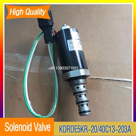 SKX5P 17 210 High Quality Excavator Hydraulic Pump Solenoid Valve