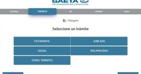 Como Sacar Turno Para Saeta Info Pontual