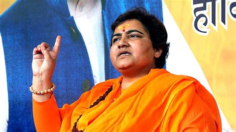 Mask Less In Bhopal Bjp Mp Pragya Thakur Says Cow Urine Prevented Her