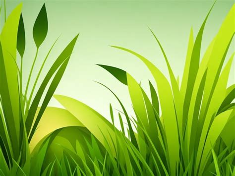 Premium AI Image | green grass background light green bright sunny abstract grassy background