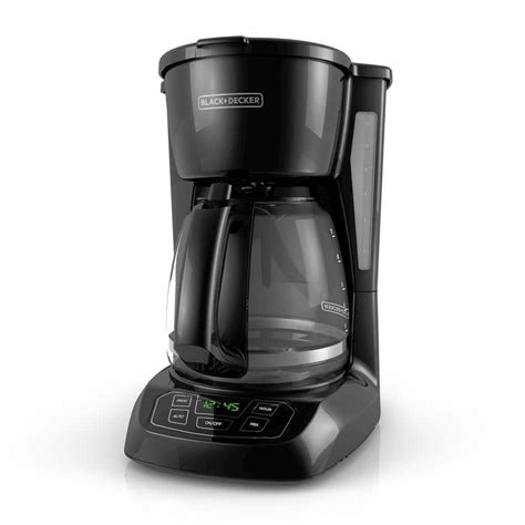 BLACK+DECKER 12- Cup Black Programmable Coffee Maker CM1100B - The Home ...