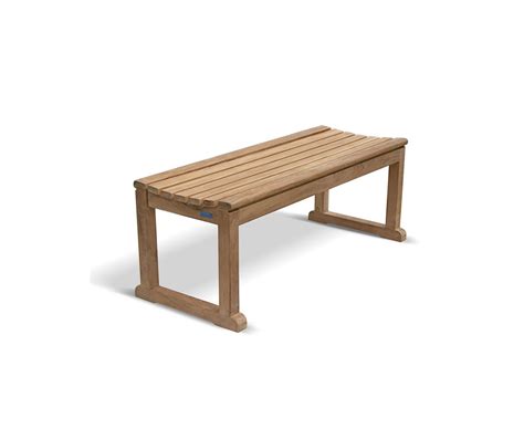 Westminster Teak Backless Bench 12m