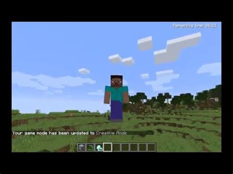 How To Go On Creative Mode On Minecraft Demo Youtube