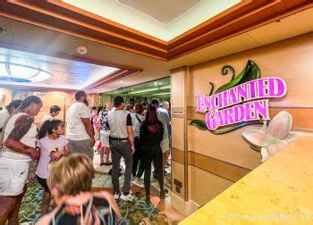 REVIEW: Enchanted Garden on the Disney Dream Cruise Ship | the disney ...