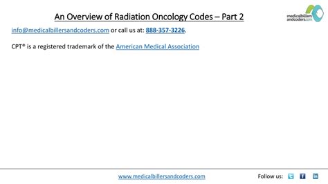 Ppt An Overview Of Radiation Oncology Codes Part Powerpoint