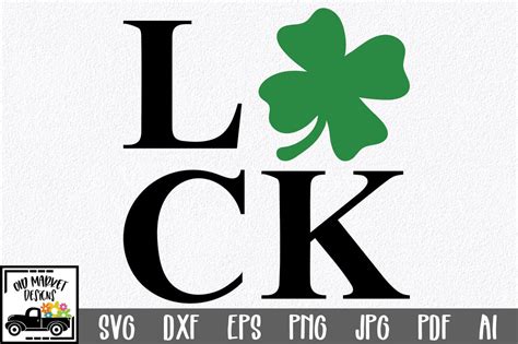 Luck Svg Cut File So Fontsy