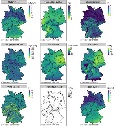 A new high-resolution indoor radon map for Germany using a machine ...