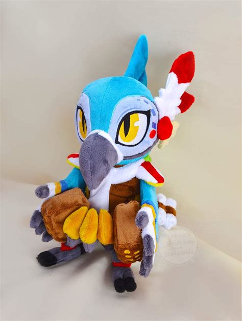 Sophie S Plushies 🐝 On Twitter Another Rito Bird Finished 🐦 Kass Is 23cm 9inch To The Top Of