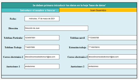 👉 Plantilla Excel Directorio Gratis