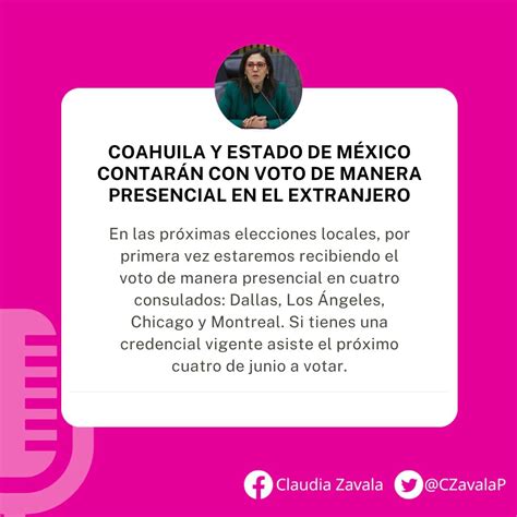 Voto Extranjero On Twitter Rt Czavalap El Pr Ximo De Junio Las Y