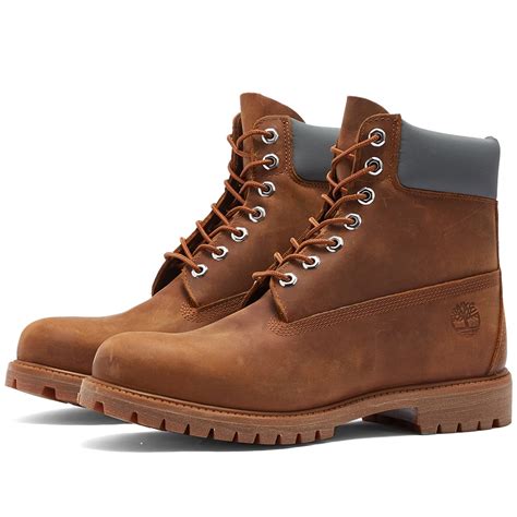 Timberland Premium 6 Waterproof Boot Rust Full Grain End Cn