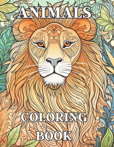 Animals Coloring Book: Awesome Animals Coloring Book for Kids by Piotr ...