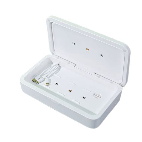 Multifunctional Uvc Disinfection Box With Usb Charging Inside Uv Box