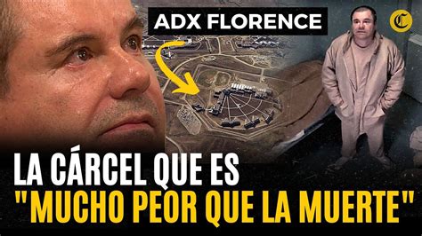 CHAPO GUZMÁN Así es la ADX Florence la prisión de alta seguridad