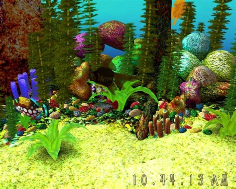 Free 3D Aquarium Screensaver — Скачать