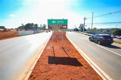 Liberadas alças de acesso do Viaduto do Sudoeste para o Parque da