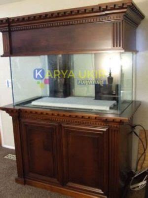 Meja Aquarium Minimalis Simple Modern Karya Ukir Furniture