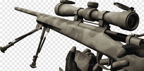 Battlefield Bad Company Sniper Rifle Weapon Battlefield Sniper