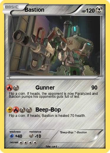 Pokémon Bastion 81 81 Gunner My Pokemon Card