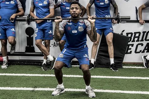 Sem Marinho Em Campo Santos Faz Treino Tático No Ct Rei Pelé Santos Ge