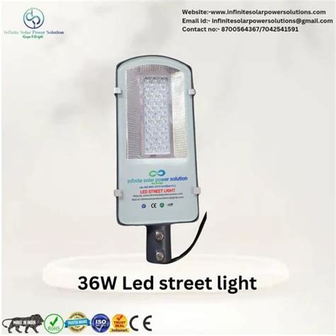 Cool White ISO 30 Watts Led Street Light Metal At 650 Piece In