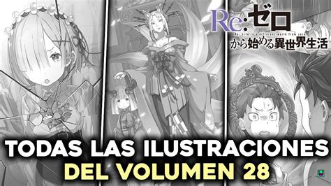 Todas Las Ilustraciones Del Volumen Novela Ligera Re Zero