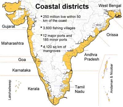 The Challenged Coast of India - 7% of coastline eroded in last decade