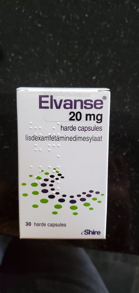 Elvanse 20mg Dexamfetamine