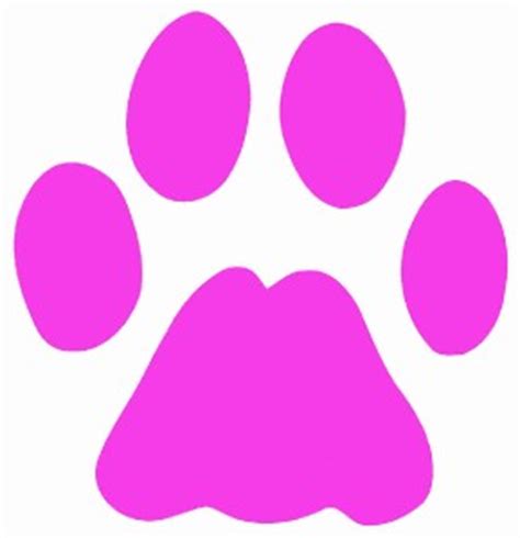 Pink Paw Print ClipArt Best