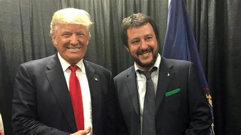 Salvini punta su Trump Spero che vinca Andrò negli Usa prima del