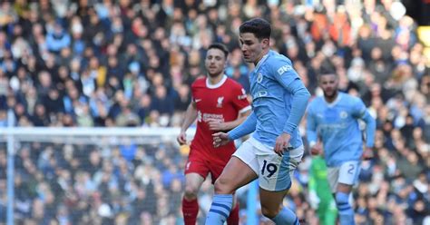 Manchester City Con Juli N Lvarez Igual Con Liverpool Y Sigue