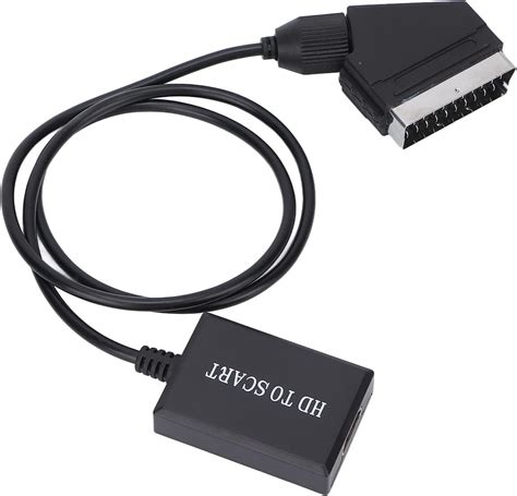 Scart To Hdmi Converter With Hdmi Cable Scart Hdmi Video Audio Adapter For Skydvdstb Scart