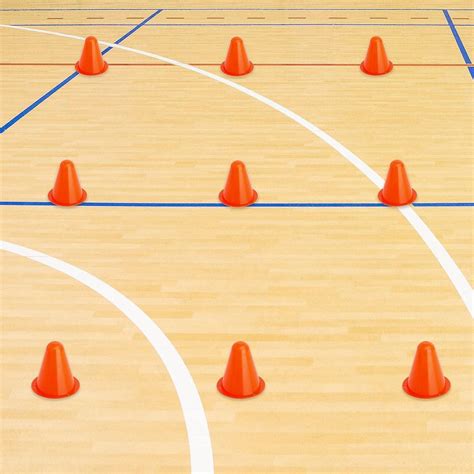 Juvale 50 Pack Mini Orange Cones for Classroom & Sports Training - 3 ...