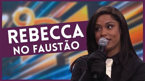 Rebecca canta Barbie e agita auditório do Faustão Na Band YouTube