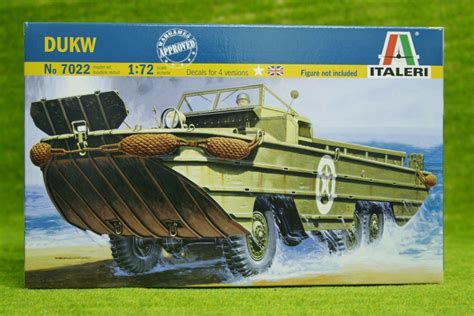 Dukw Amphibious Truck 172 Scale Italeri Kit 7022 Arcane Scenery And