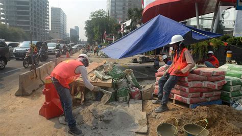 Berita Penataan Trotoar Jakarta Hari Ini Kabar Terbaru Terkini