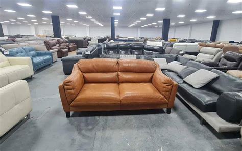 Кафяв кожен диван двойка - телешки бокс Диван | Мебели за дома и офиса ...