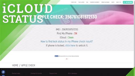 How To Check Icloud Status Free Checker Of Icloud Protection Find