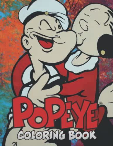 Popeye Coloring Book Exploring Be Happy A Collection Creativity Books