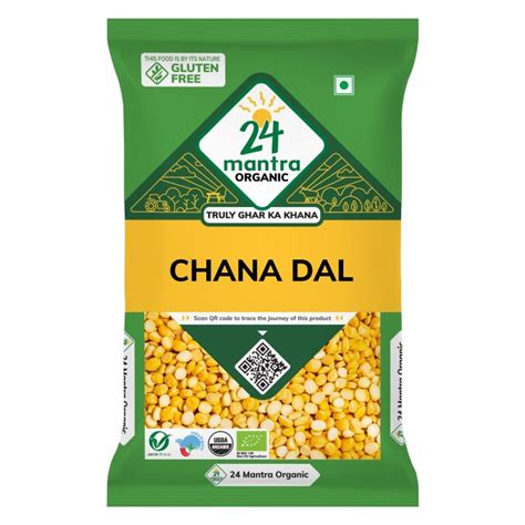 24 Mantra Organic Chana Dal 500 G Lazada