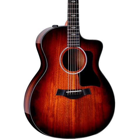 Taylor 224ce-K Deluxe Grand Auditorium Acoustic-Electric Guitar | Music ...