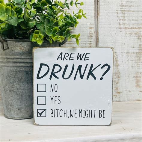 Funny Alcohol Sign - Etsy