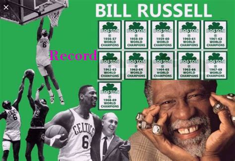 Bill Russell Nba Finals Most Valuable Player Award Winners