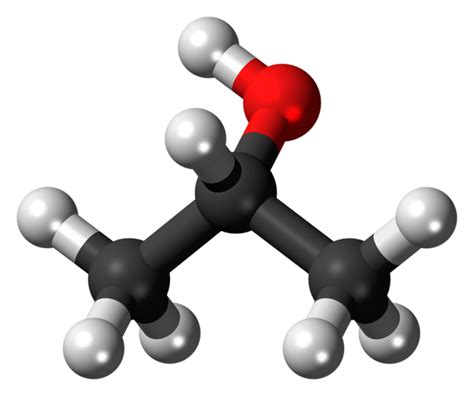 Molecular Structure Of Isopropyl Alcohol And Water